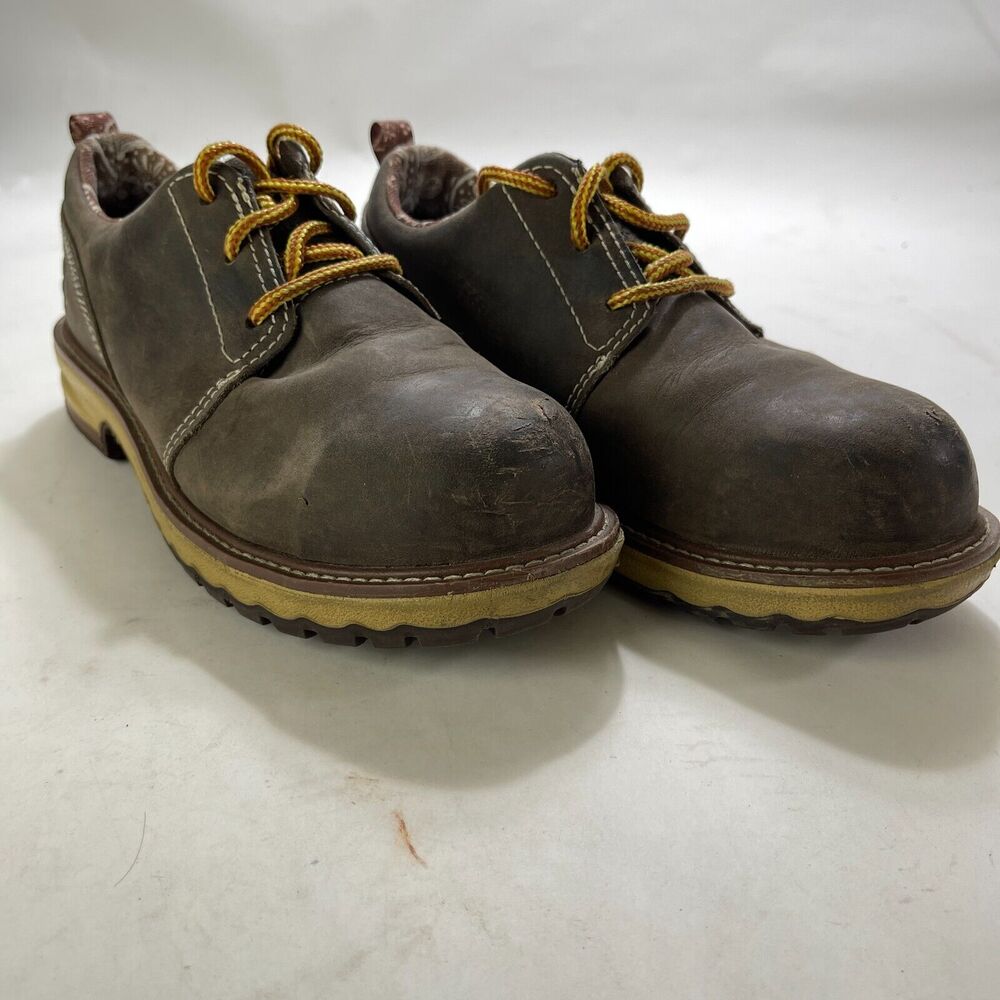 Timberland Pro Shoes Womens Size 6 Steel Toe Brown Work Replacement Insoles